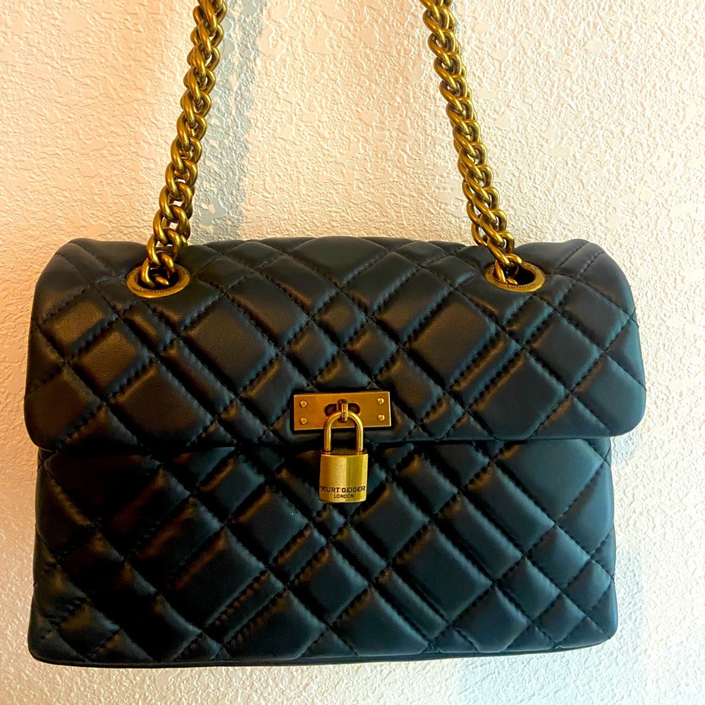 Leather Kurt Geiger Quilted Handbag